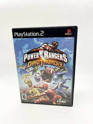 Power Rangers: Dino Thunder PS2 PlayStation 2 Complete With Manual
