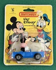 VTG. 1979 MATCHBOX WALT DISNEY WD#4 MINNIE MOUSE in a BLUE "LINCOLN" BLISTER MIP