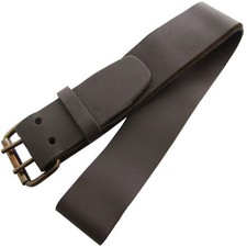 HEAVY DUTY PROFESSIONAL LEATHER WORK BELT - 2-INCH (50mm) WIDE - NEW