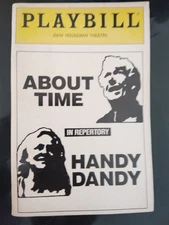 James Whitmore in About Time/Handy Dandy - 1990 - John Houseman Theatre, NY