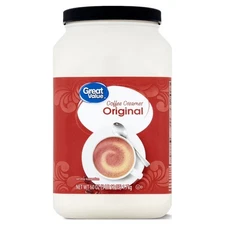 Original Size Coffee Creamer, 60 Ounce Bulk Container