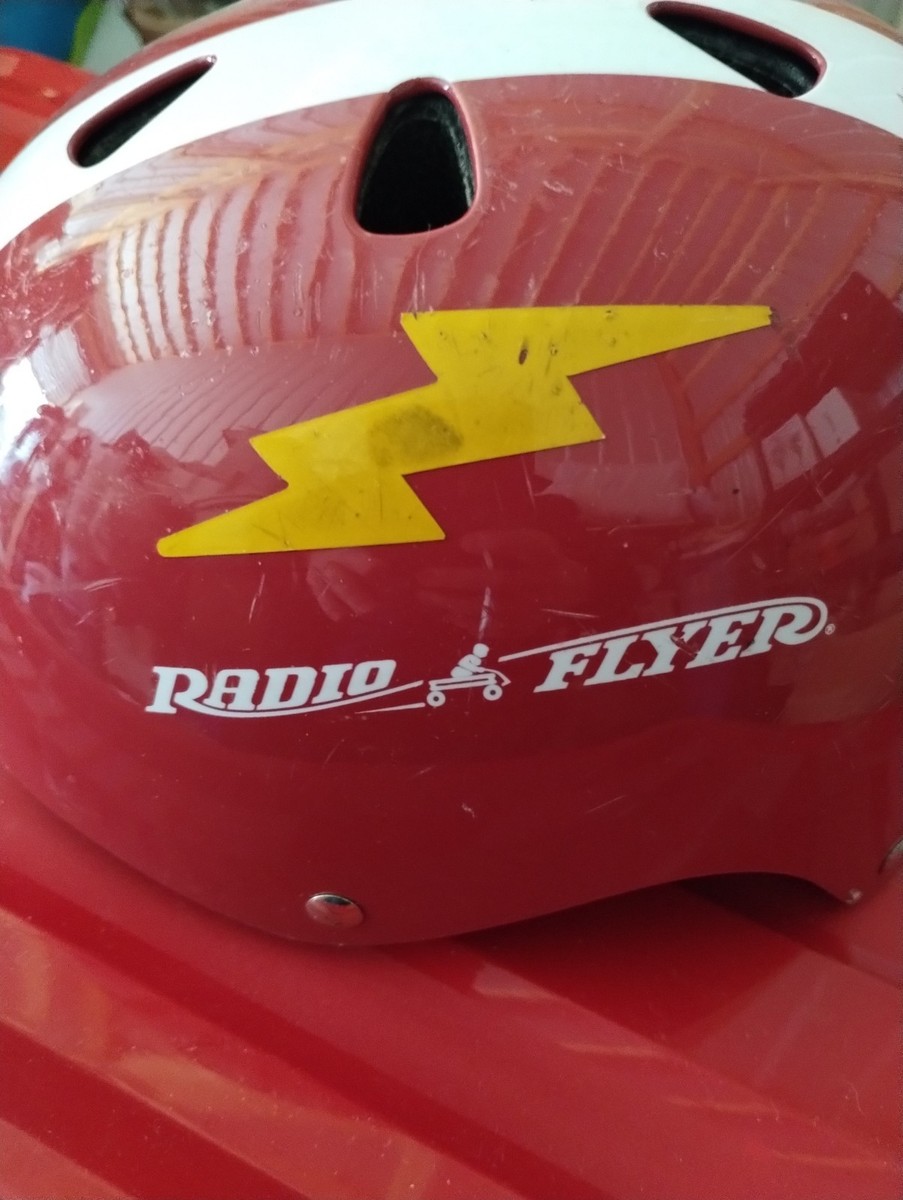 Radio Flyer Helmet, Cool Toddler & Kids Bike Helmet for Ages 2-5, Red Red  Glossy | eBay
