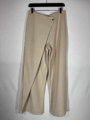 BANG Hose Damen MEDIUM Bootcut Knopf Beige Elegant Locker
