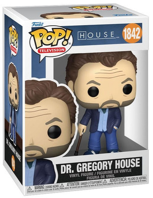 Dr. Gregory House M.D. Hugh Laurie Arzt Doktor POP! Television #1842 Figur Funko