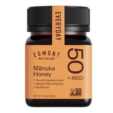 Egmont Raw Manuka Honey MGO 50 - 100 Pure New Zealand Manuka Honey - Non-GMO -