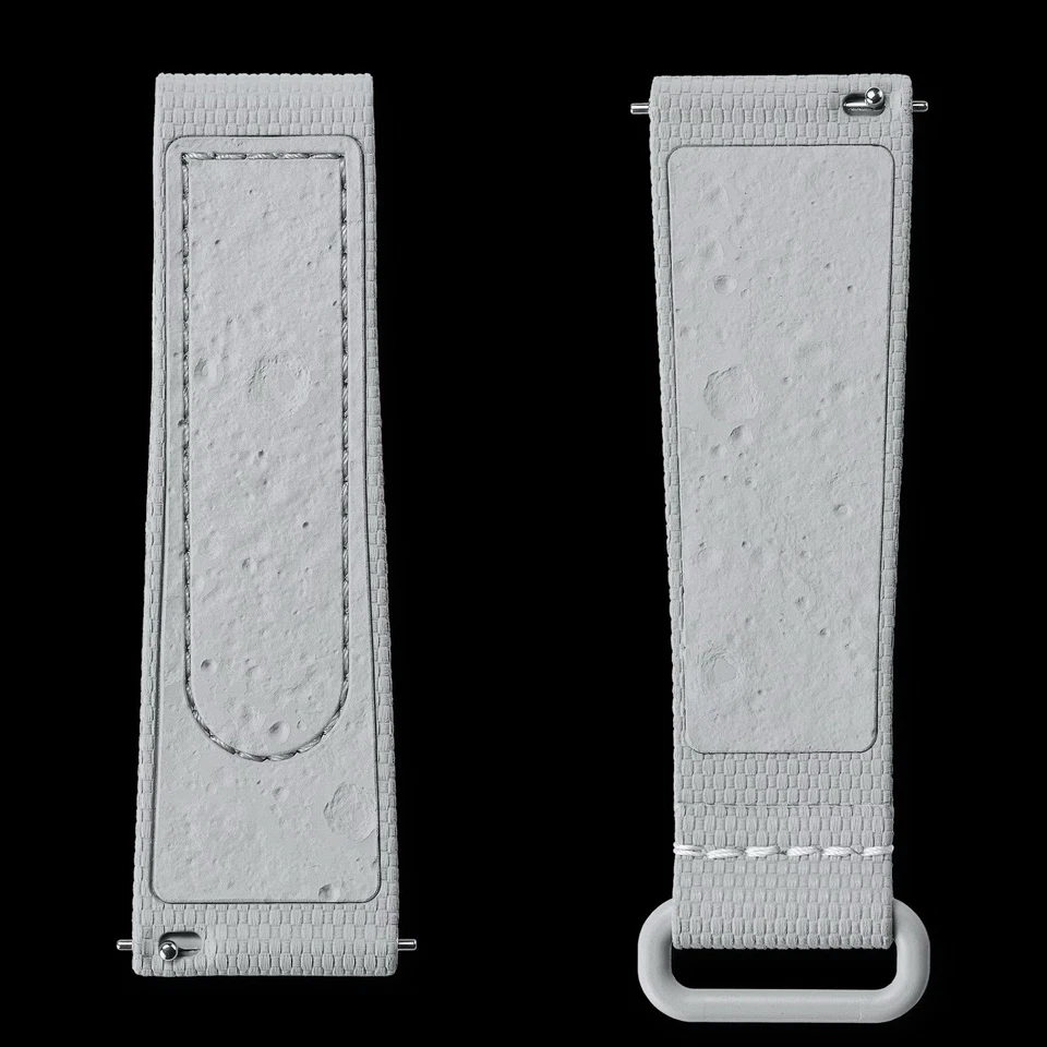 Omega X Swatch MOONSWATCH Correa GRIS/GRIS GOMA L (6,7-7,5 pulgadas) (17-19 cm) Foto 2 de 4