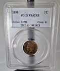 1898 Proof Indian Head Penny PCGS PR65RB