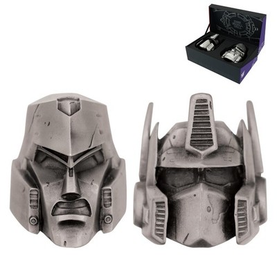 Transformers - Limited Edition Set mit 2 Mini-Helmen - nummerierte Sammler-Displ