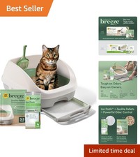 Purina Breeze Cat Litter Box: Compact, Efficient and Odor-Resistant System Kit
