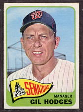 1965 Topps Set-Break # 99 Gil Hodges Mgr VG-VGEX *JAYSACE*