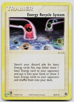Energy Recycle System 84/97 Dragon Reverse Holo Pokemon LP