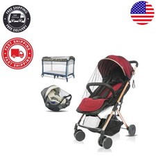 Durable 150 cm Mosquito Netting for Strollers Bassinets - Lightweight Safe
