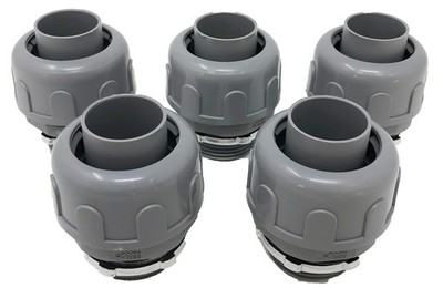 Sealproof 1-1/4-Inch Non-metallic Liquid Tight Straight Electrical Conduit Co...