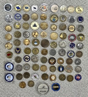 Military Challenge Coin Lot Air Force Joint Headquarters Commander Chief Staff