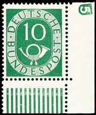 Bundesrepublik Deutschland, 1951, 128 DZ 5, postfrisch