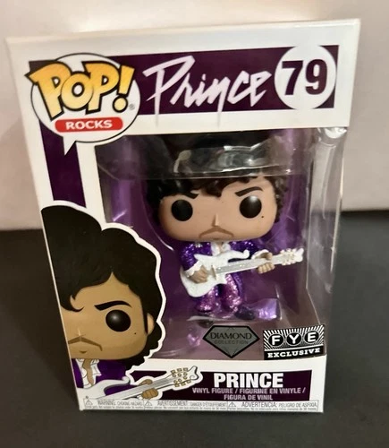 Funko Pop! Rocks Prince Purple Rain Diamond FYE Exclusive #79
