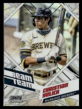 2021 Stadium Club Chrome #BTC-9 Christian Yelich Beam Team
