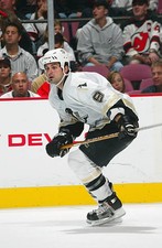 Rico Fata Pittsburgh Penguins skates v the New Jersey Devils- Ice Hockey Photo