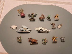 Dungeons & Dragons Fantasy Miniatures Lot Ral Partha, Grenadier Monsters