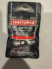 Craftsman New In Package Four Piece Adapter Set Import