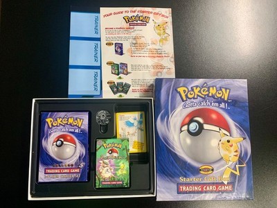 Vintage Pokemon TCG Starter Gift Box 2 Player Starter Set Jungle Complete