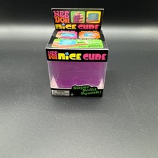 Nee Doh Nice Cube Purple Ice Authentic NEW