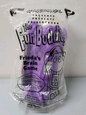 THE FUN BUDDIES Frieda's Brain Game Toy KFC Kids Meal Toy 3+ New In Package