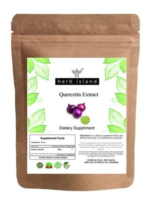 Quercetin 95 % Extrakt Pulver unterstützt Herz-Kreislauf-Gesundheit & Blutdruck
