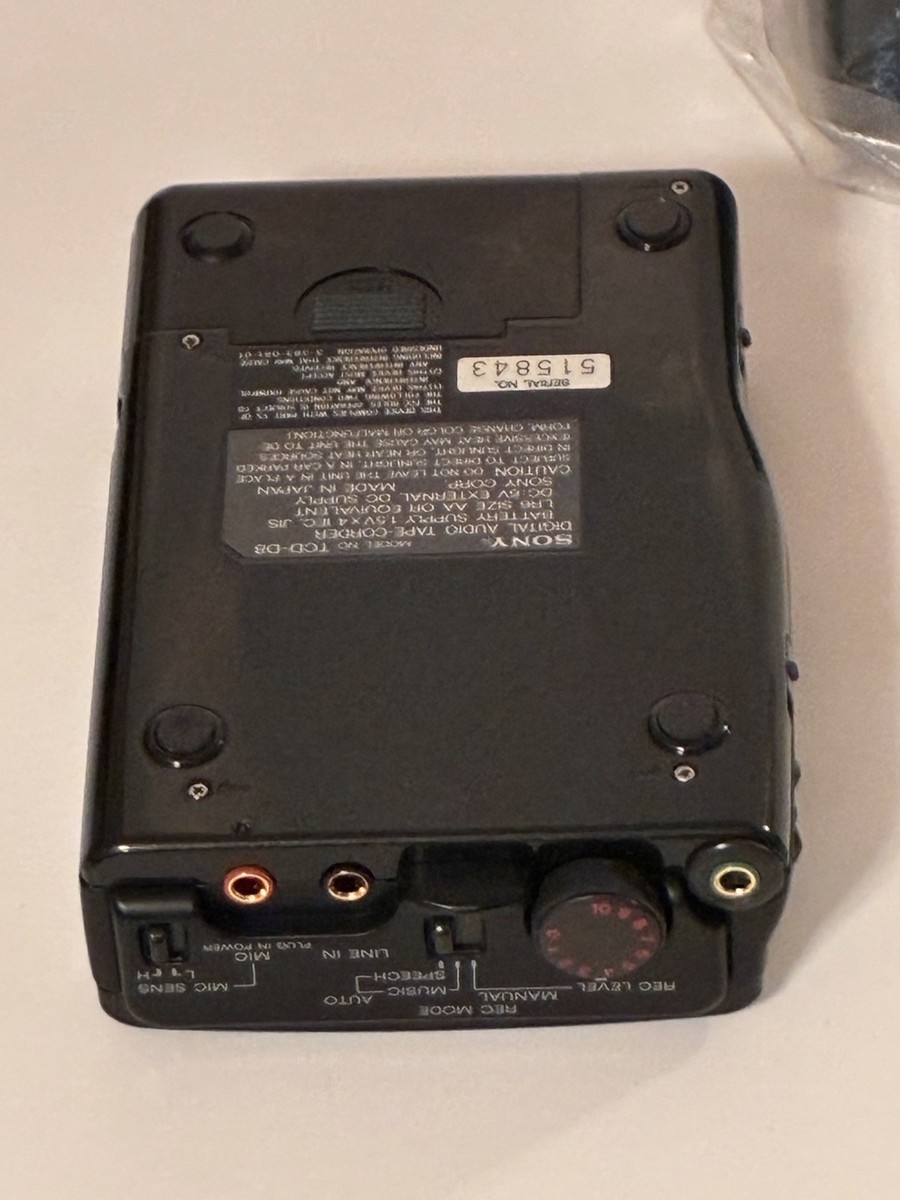 Sony TCD-D8 Portable DAT Recorder for sale online | eBay