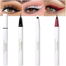 evpct 3Pcs White Red Black Matte Waterproof Colored Eyeliner Liquid Eye Liner...