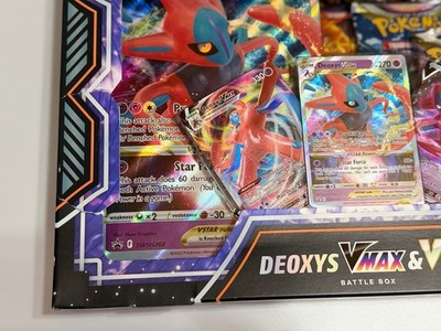 ブイズVMAXセットとその他カードセット Pokemon Deoxys VMAX & VSTAR Battle Box Trading Card Game Set | eBay