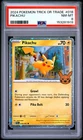 2024 POKEMON TRICK OR TRADE #018 PIKACHU PSA 8