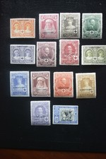 Cabo Cape Juby, Spain 1926 B1-B13 plus EB1 ,Kings and Queens