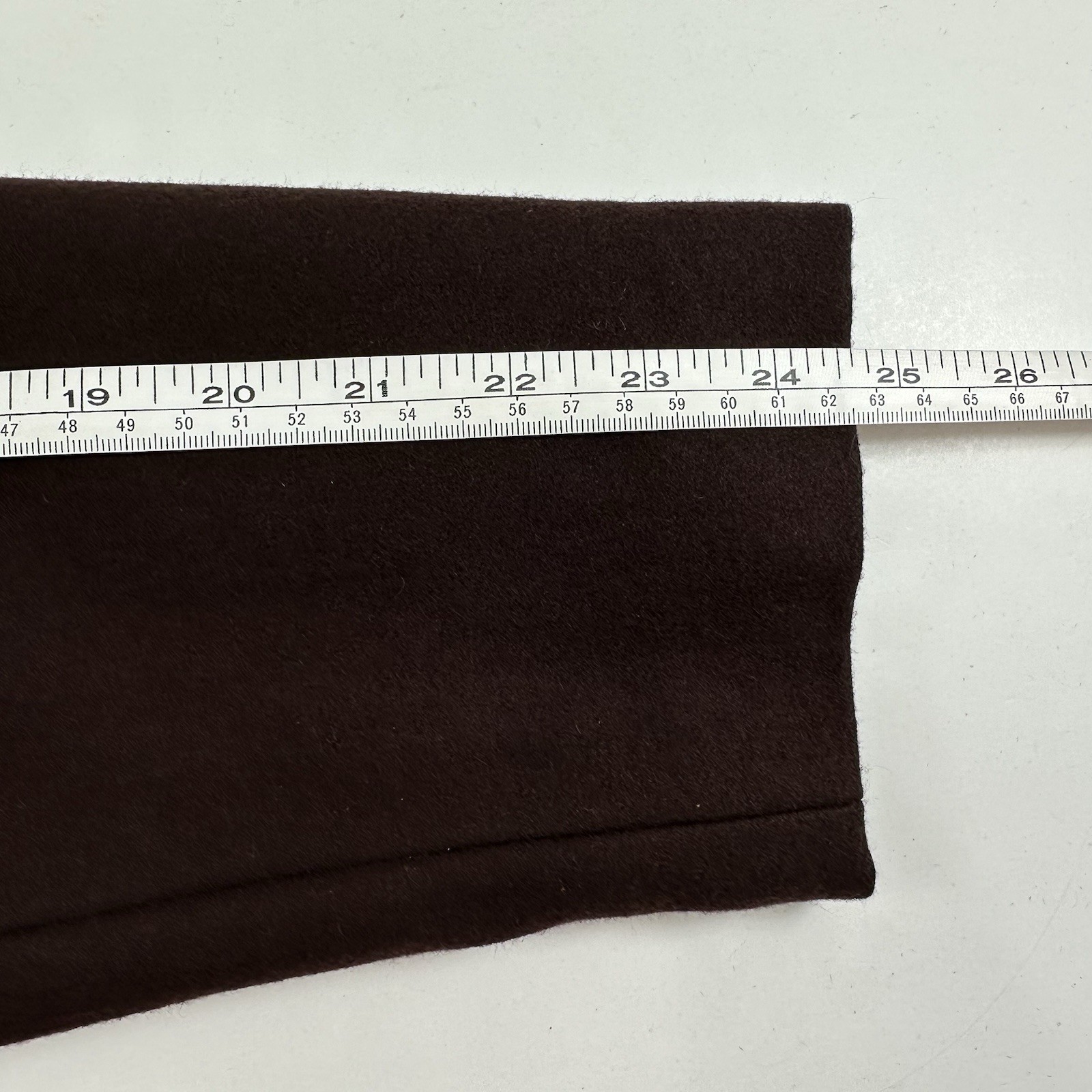 SCRIPT Wool Blend Brown Blazer Jacket Womens 12 L… - image 8