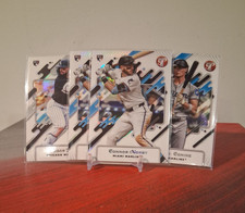 2025 Topps Pristine RC White Refractor Connor Norby, Quero & Base Conine