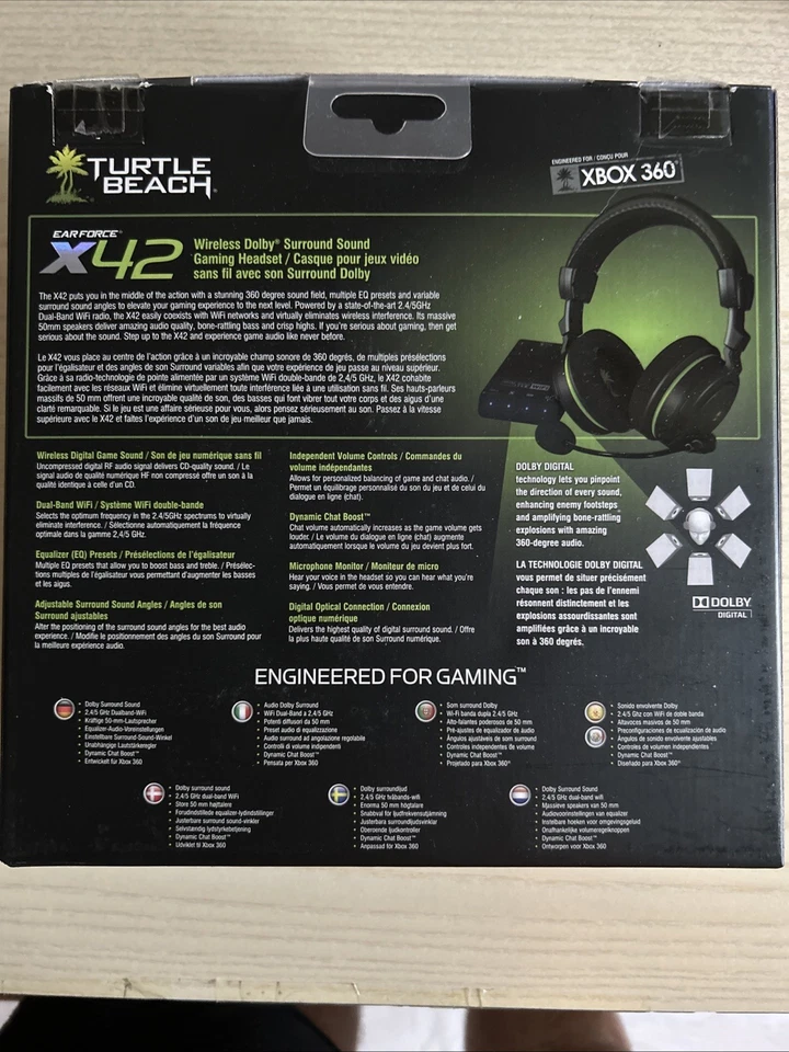 cuffie gaming wireless Turtle Beach Earforce X42 - Immagine 4 di 4