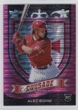 2021 Panini Chronicles Crusade Pink Pulsar Prizm Alec Bohm #23 0w4r