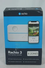 RACHIO 3 SMART SPRINKLER CONTROLLER 8 ZONES NEW OPEN BOX!