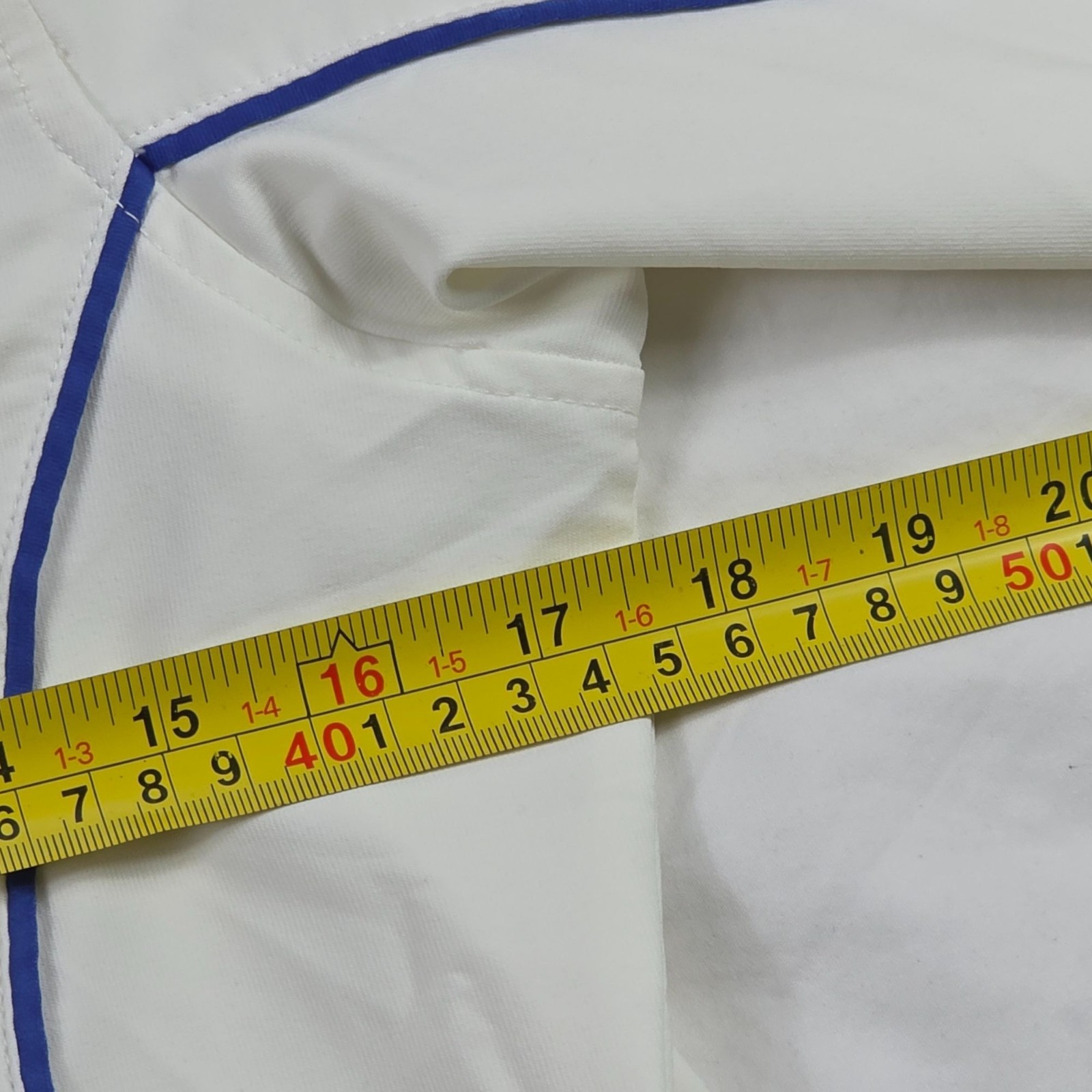 Peter Millar Element Wind Womens Small White Blue… - image 10