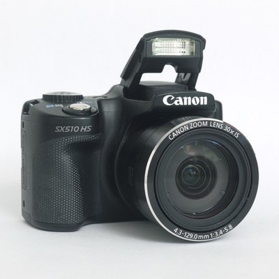 Canon PowerShot SX510 HS 12.1MP Digital Camera w/Battery & Charger
