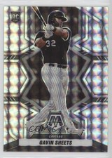2022 Panini Mosaic Rookie Variation Prizm Gavin Sheets (Black Jersey) #212 10zi