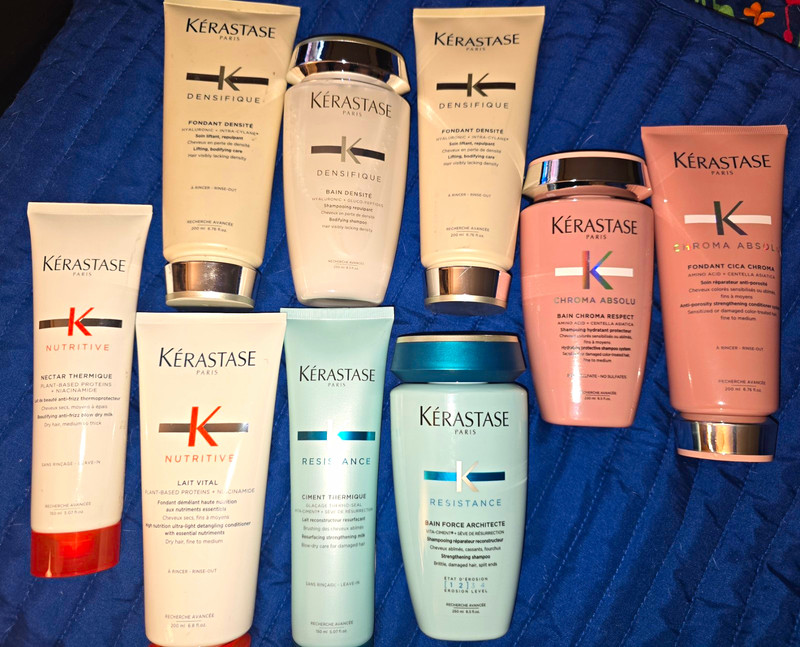 🔥LARGE Kérastase Bundle- New,Sealed. Chroma, resistance, nutritive, densifique