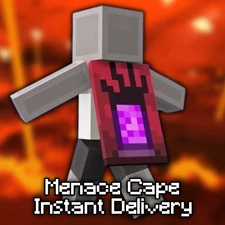 Minecraft : Menace Cape Code TIKTOK DROP Java & Bedrock FAST DELIVERY