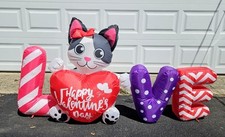 Coumy 6ft Valentine's Day Inflatables LED Outdoor Yard Decoration 