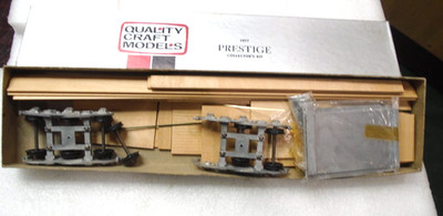 Quality Craft Models C & O 61' Well-Hole Flat Car Kit No. 523
