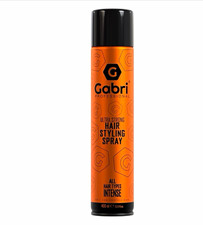 Gabri Professional Ultra Strong Hold Hair Styling Spray Intense 400ml Orange