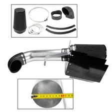 4'' Black Cold Air Intake Kit Fits 99-06 GMC Sierra 1500/1500 HD 2500/2500 HD