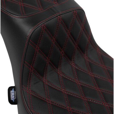 Drag Specialties - 0802-1643 - Performance Predator 2-Up Seat
