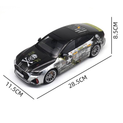 1/18 Audi RS 7 RS7 C8 Sportback 2021 F14 Jolly Rogers KengFai