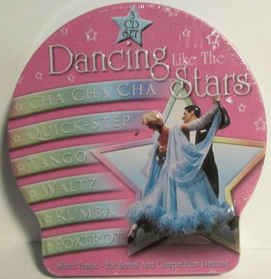 Dancing Like The Stars  Cha Cha Cha, Quick-Step, Tango 3 Music CD NEW